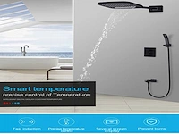 Mawialux inbouw regendouche met smart thermostaatkraan (keuze uit rvs of mat zwart) - afbeelding 28 van  36