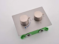 Mawialux inbouw regendouche met smart thermostaatkraan (keuze uit rvs of mat zwart) - afbeelding 35 van  36