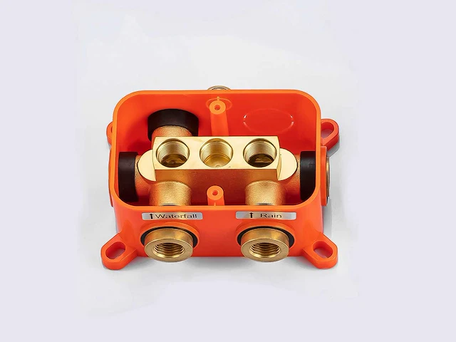 Mawialux inbouw regendouche met waterval (in 2 kleuren beschikbaar) - afbeelding 2 van  11