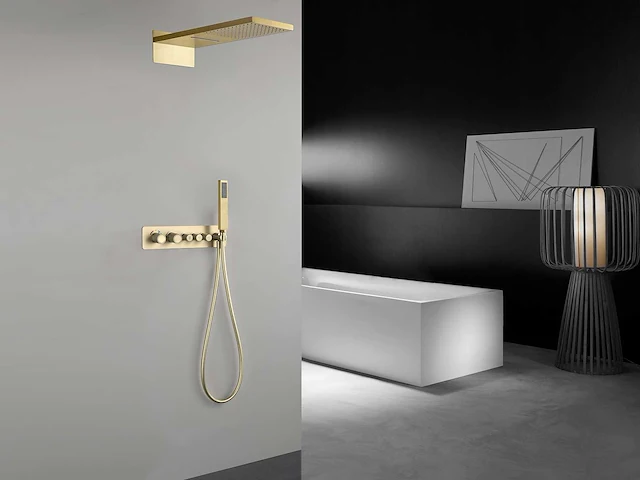 Mawialux inbouw regendouche met waterval (in 3 kleuren beschikbaar) - afbeelding 3 van  16