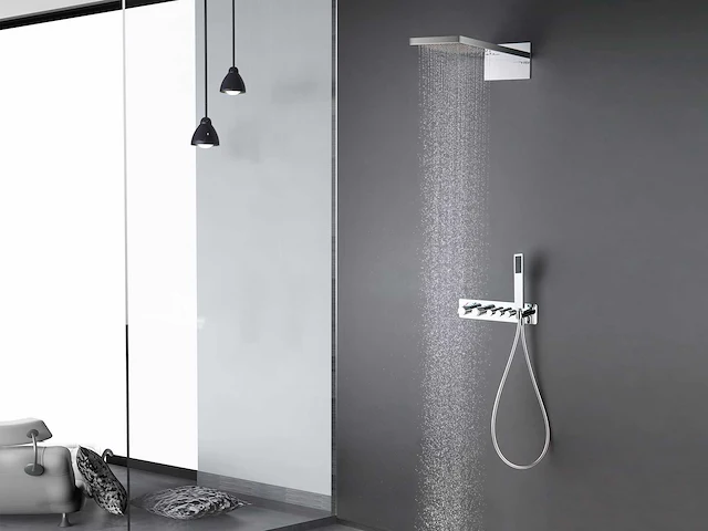 Mawialux inbouw regendouche met waterval (in 3 kleuren beschikbaar) - afbeelding 6 van  16
