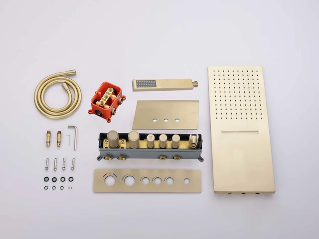 Mawialux inbouw regendouche met waterval (in 3 kleuren beschikbaar) - afbeelding 15 van  16