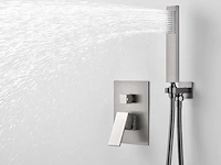 Mawialux inbouw regendoucheset - cobra - gunmetal grey - afbeelding 8 van  9