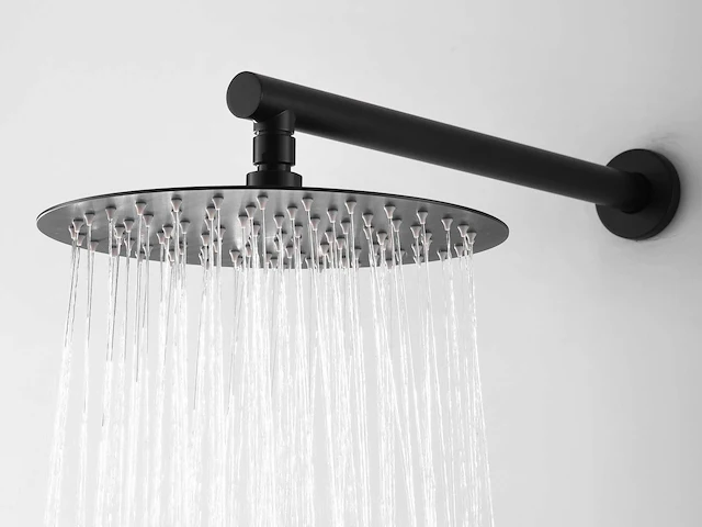 Mawialux inbouw regendoucheset - maca - gunmetal grey of mat zwart kleurkeuze - afbeelding 5 van  9