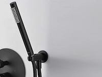 Mawialux inbouw regendoucheset - maca - gunmetal grey of mat zwart kleurkeuze - afbeelding 8 van  9