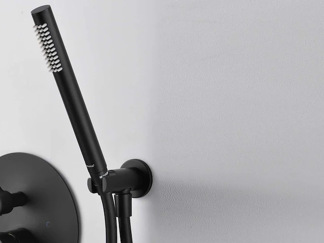 Mawialux inbouw regendoucheset - maca - gunmetal grey - afbeelding 8 van  9