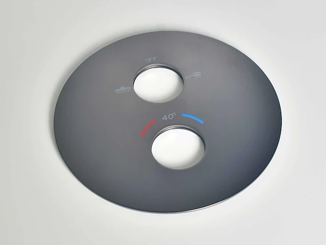 Mawialux inbouw thermostaat badkraan gunmetal grey - afbeelding 5 van  10
