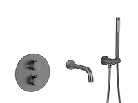Mawialux inbouw thermostaat badkraan gunmetal grey - afbeelding 1 van  10