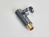 Mawialux inbouw thermostaat badkraan gunmetal grey - afbeelding 8 van  10