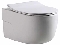 Mawialux inbouw wandcloset met closetzitting - glans wit - afbeelding 1 van  7