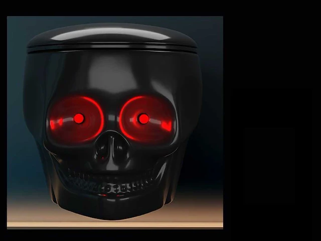 Mawialux inbouw wandcloset met closetzitting mat zwart - afbeelding 3 van  5