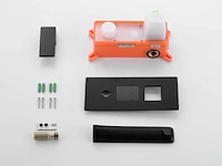 Mawialux inbouw wastafelkraan - digitaal display - mat zwart - afbeelding 3 van  5