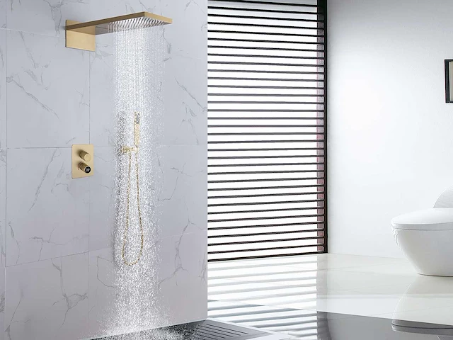 Mawialux inbouw waterval regendouche - digitaal display (in 3 kleuren beschikbaar) - afbeelding 2 van  16
