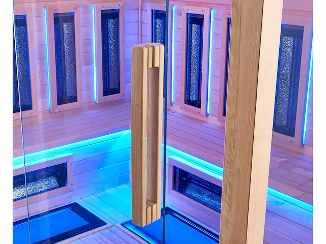 Mawialux infrarood inclusief traditionele sauna - afbeelding 5 van  9