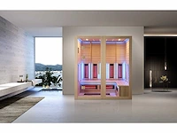 Mawialux infrarood inclusief traditionele sauna Mawialux infrarood inclusief traditionele sauna