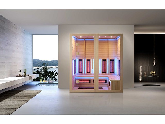 Mawialux infrarood inclusief traditionele sauna - afbeelding 1 van  10