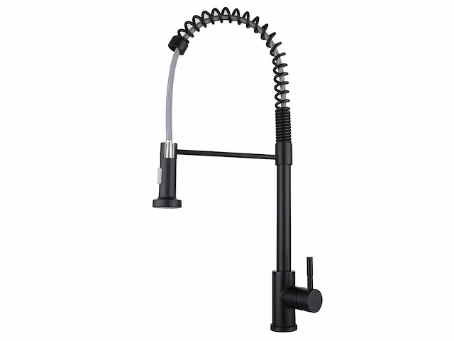 Mawialux keukenkraan mat zwart (keuze uit rvs of mat zwart) - afbeelding 1 van  34
