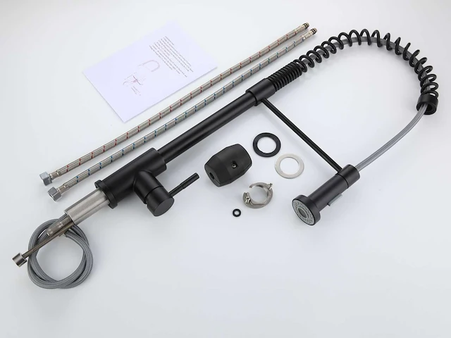 Mawialux keukenkraan mat zwart (keuze uit rvs of mat zwart) - afbeelding 33 van  34