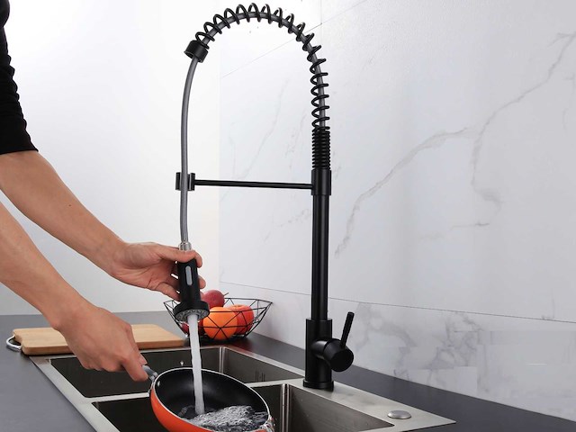 Mawialux keukenkraan mat zwart (keuze uit rvs of mat zwart) - afbeelding 29 van  34