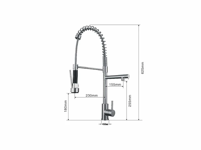 Mawialux keukenkraan met meerdere functies (keuze uit 3 kleuren) - afbeelding 11 van  20
