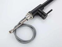 Mawialux keukenkraan met uitneembare sproeikop - mat zwart - afbeelding 4 van  18