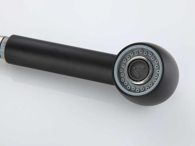 Mawialux keukenkraan met uitneembare sproeikop - mat zwart - afbeelding 7 van  18