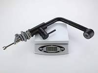 Mawialux keukenkraan met uitneembare sproeikop - mat zwart - afbeelding 17 van  18