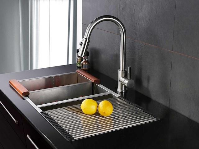 Mawialux keukenkraan met uitneembare sproeikop - rvs - afbeelding 7 van  13