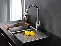 Mawialux keukenkraan met uitneembare sproeikop - rvs - afbeelding 7 van  13