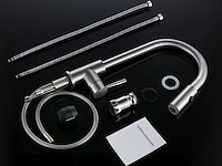 Mawialux keukenkraan met uitneembare sproeikop - rvs - afbeelding 12 van  13