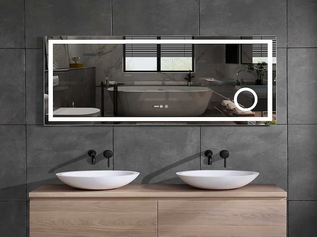 Mawialux led spiegel (150-200cm breedte keuze) - afbeelding 1 van  7