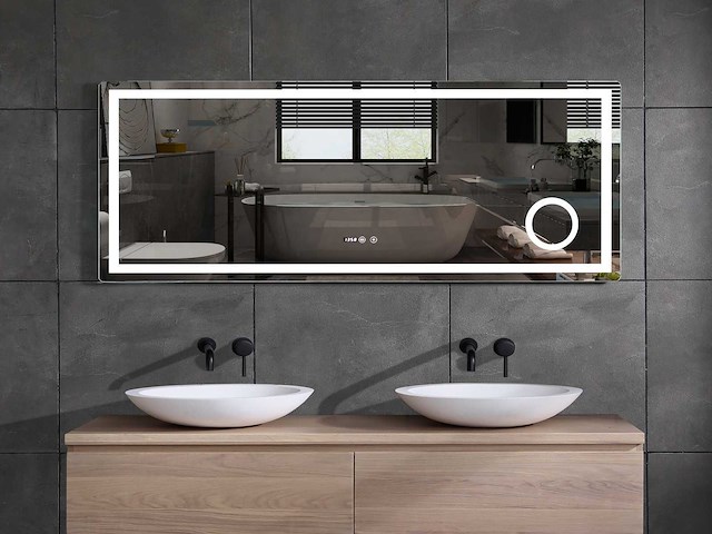 Mawialux led spiegel (150-200cm breedte keuze) - afbeelding 1 van  7