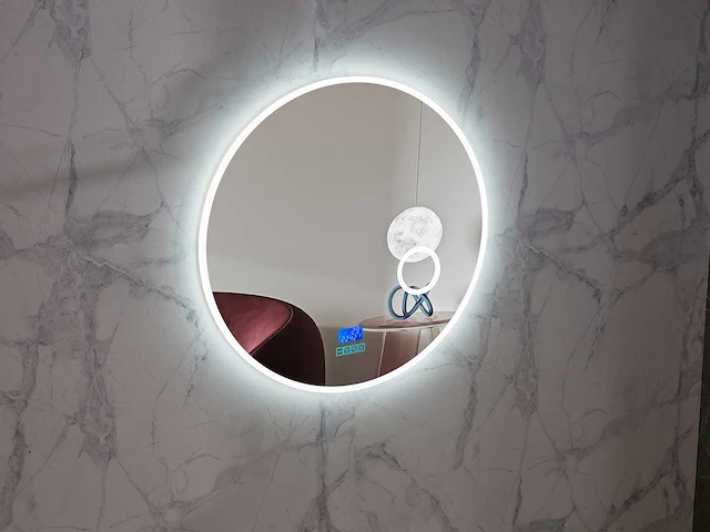 Mawialux led spiegel 70/80/90/100cm diameter keuze - afbeelding 4 van  10