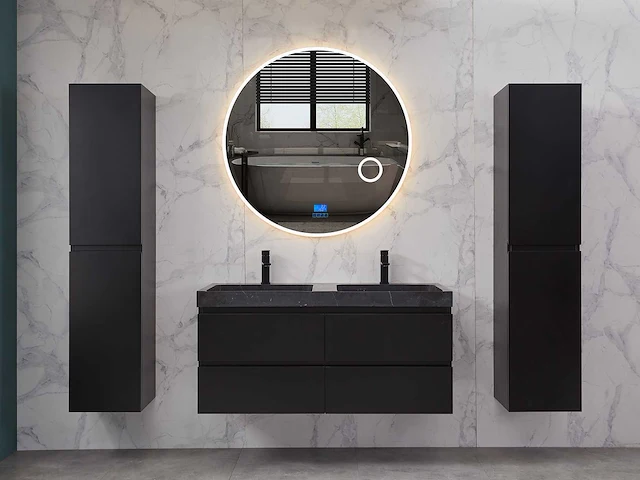 Mawialux led spiegel 70/80/90/100cm diameter keuze - afbeelding 8 van  10