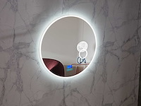 Mawialux led spiegel 70/80/90/100cm diameter keuze - afbeelding 4 van  10