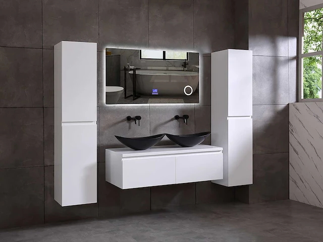 Mawialux led spiegel met bluetooth 80,100,120,140,150cm keuze - afbeelding 5 van  7