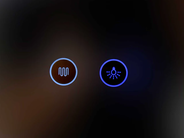 Mawialux led spiegel rond met rand (80-120cm keuze) - afbeelding 3 van  12