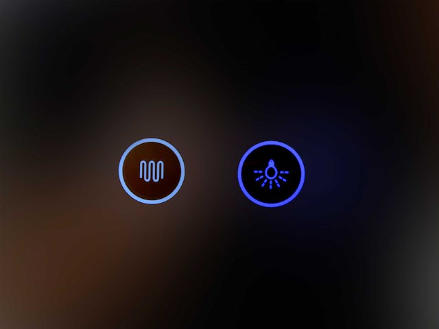 Mawialux led spiegel rond met rand (80-120cm keuze) - afbeelding 3 van  12