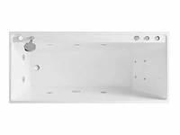 Mawialux opbouw design massagebad - waterval - glans wit - afbeelding 6 van  9