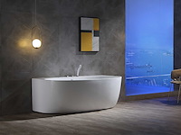 Mawialux opbouw massagebad - ballo - glans wit - afbeelding 2 van  7