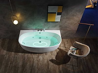 Mawialux opbouw massagebad - ballo - glans wit - afbeelding 3 van  7