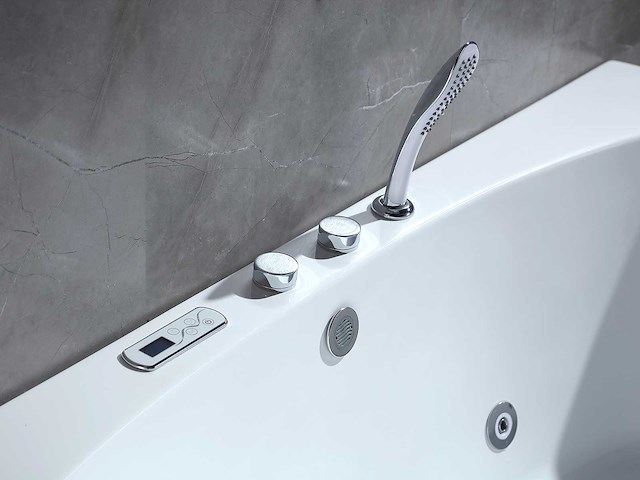 Mawialux opbouw massagebad - ballo - glans wit - afbeelding 5 van  7