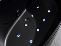 Mawialux opbouw massagebad - ballo - mat zwart - afbeelding 3 van  14