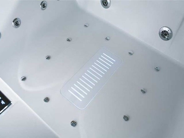 Mawialux opbouw (of inbouw massagebad) - olan - glans wit - afbeelding 5 van  8