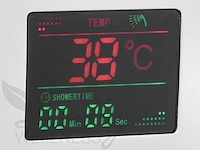Mawialux opbouw regendouche - digitaal display - chroom - afbeelding 13 van  13
