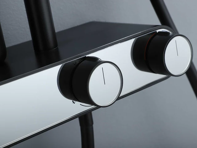 Mawialux opbouw regendouche - digitaal display - mat zwart - afbeelding 5 van  7