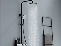 Mawialux opbouw regendouche - digitaal display - mat zwart - afbeelding 6 van  7