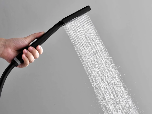Mawialux opbouw regendouche mat zwart - afbeelding 7 van  9