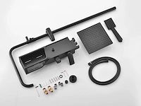 Mawialux opbouw regendouche mat zwart - afbeelding 3 van  9