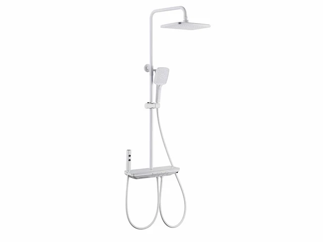 Mawialux opbouw regendoucheset - digitaal display - gunmetal grey of mat wit keuze - afbeelding 1 van  16